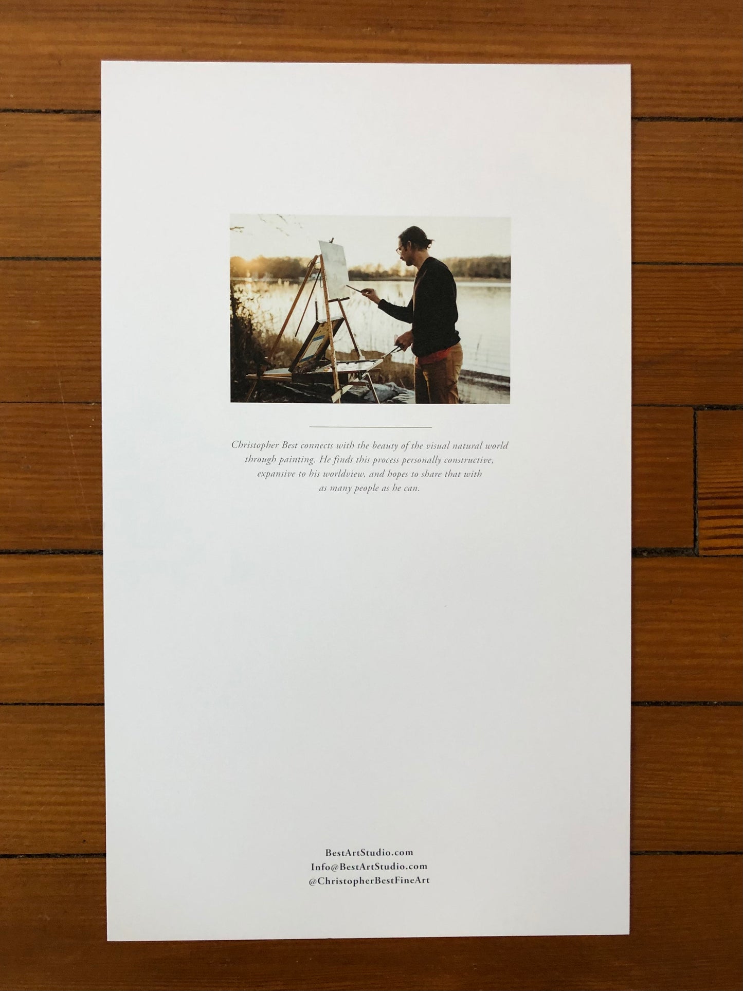 Bio info Christopher Best