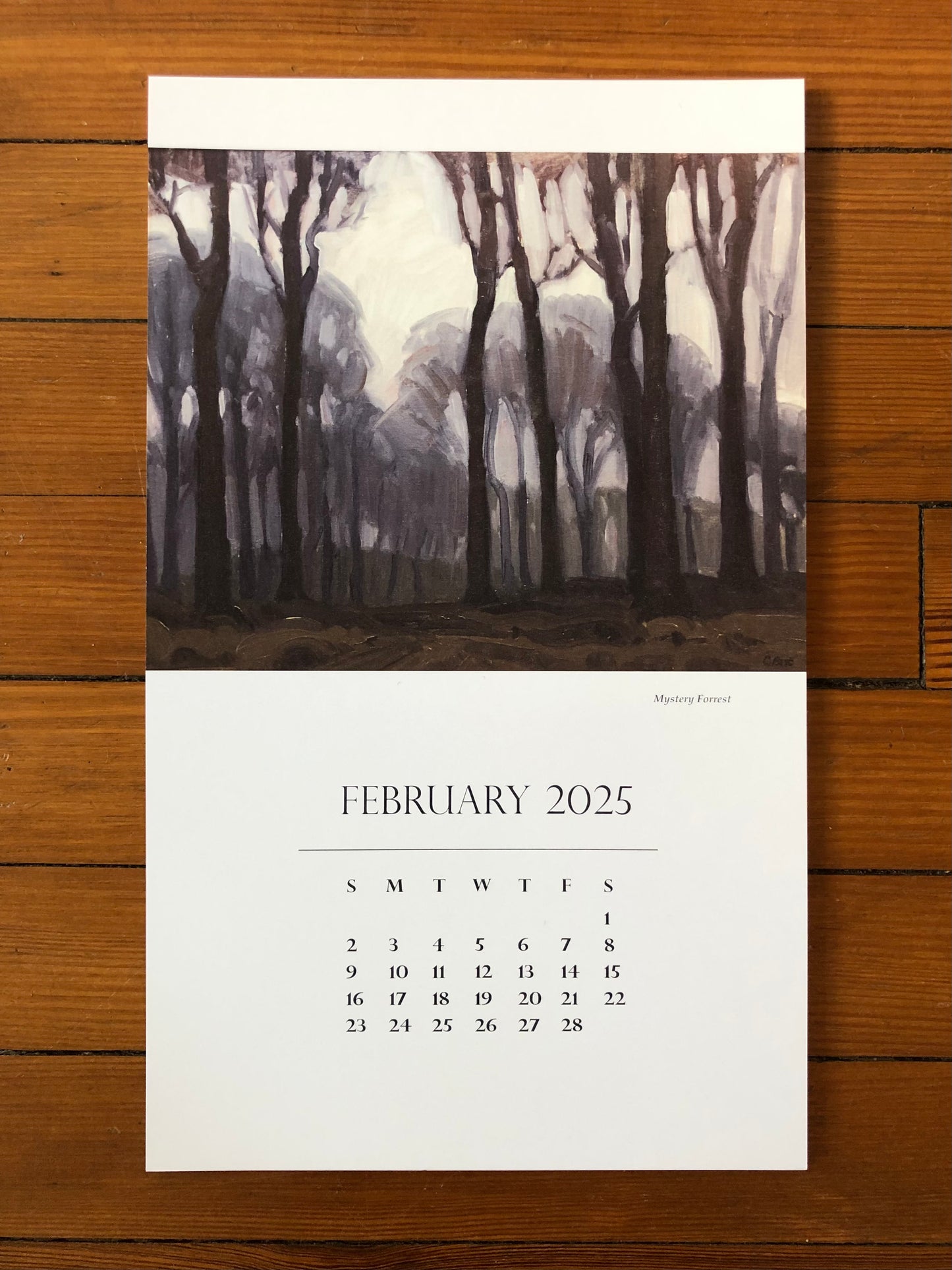 February 2025 Mystery forest
