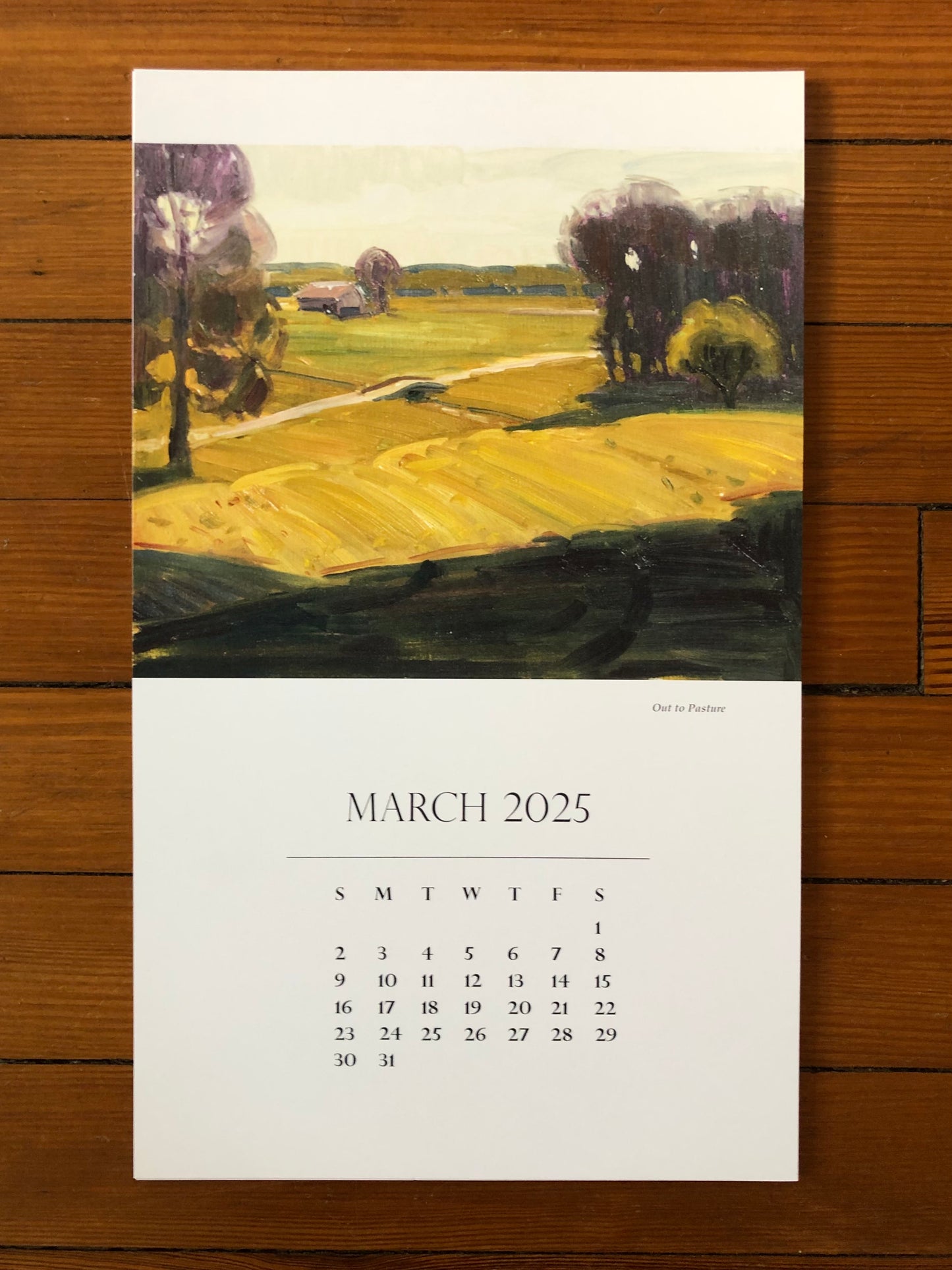 March 2025 Out to pasture