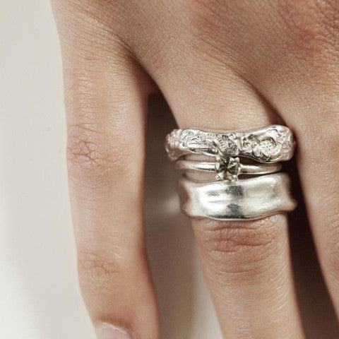 IMPRINTED BAND {silver}