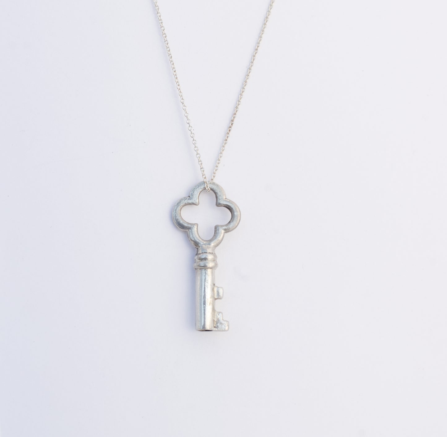 FANCY KEY PENDANT {SILVER}