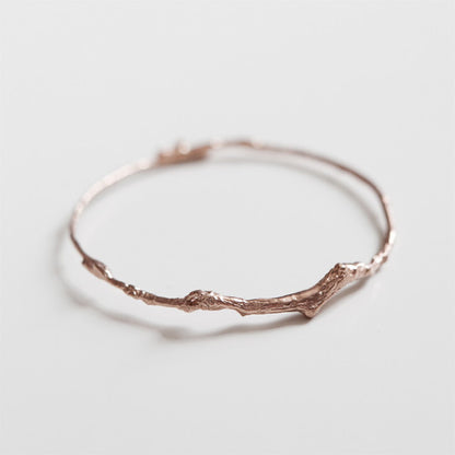 BRANCH BANGLE {rose gold}