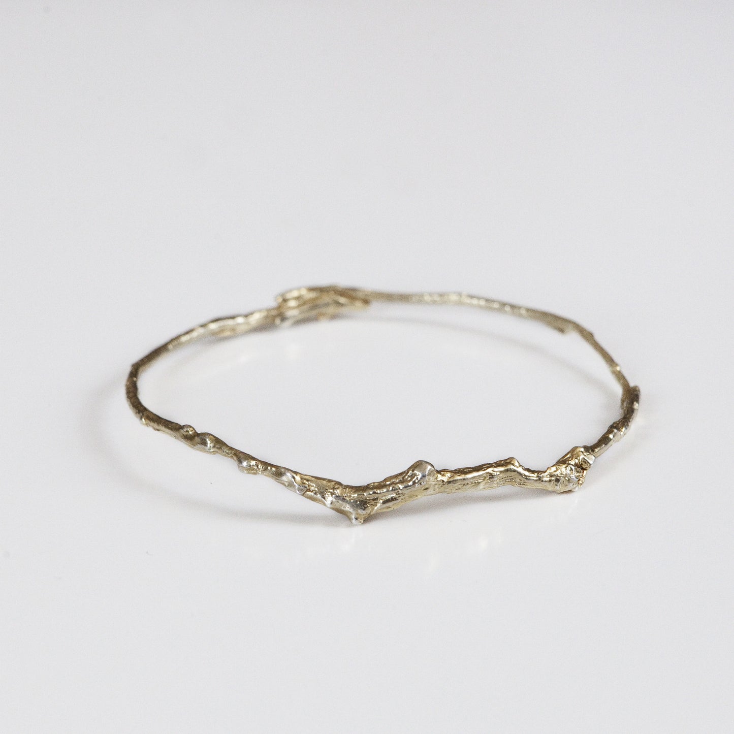 BRANCH BANGLE {yellow gold}