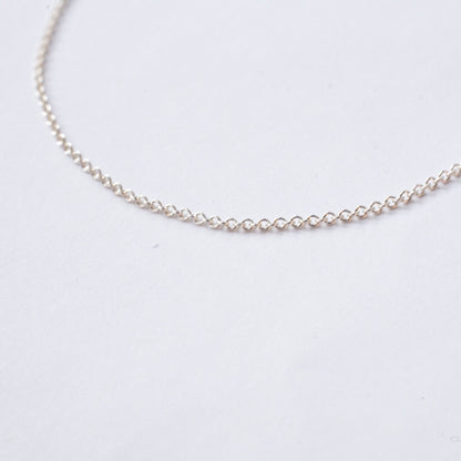 ORIGINAL {sterling silver cable chain}